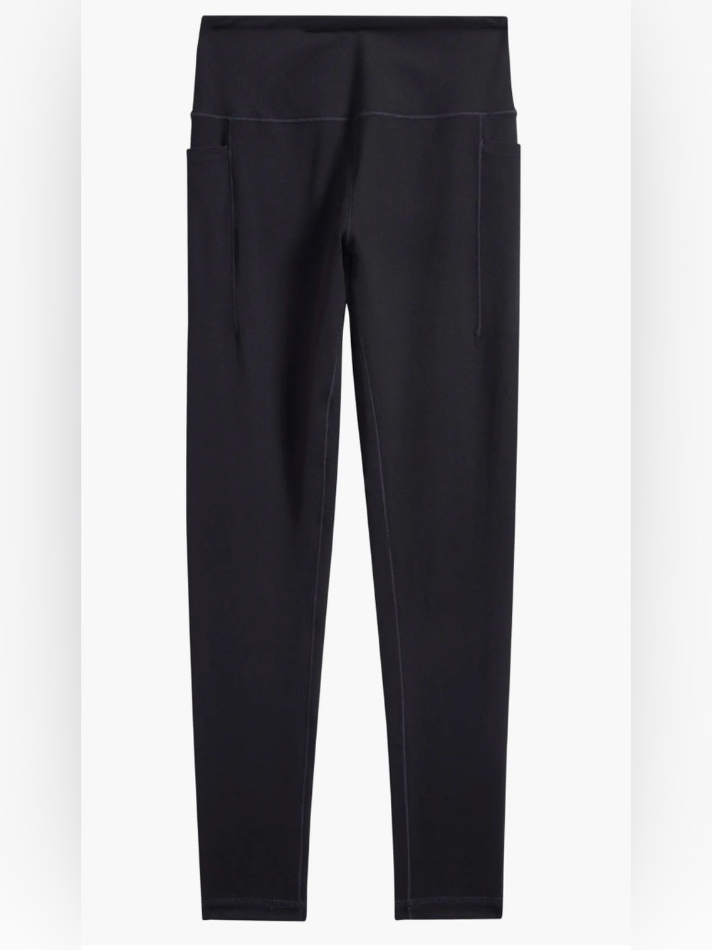 Z by Zella Kids' High Waist Black Leggings w/ pockets Size Large (10/12)